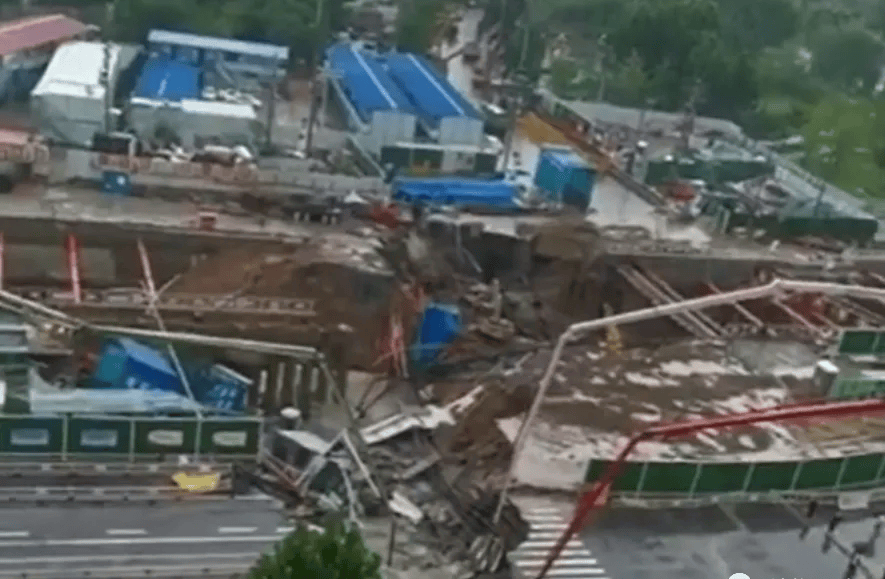 深圳一施工现场发生坍塌,13名作业人员失联