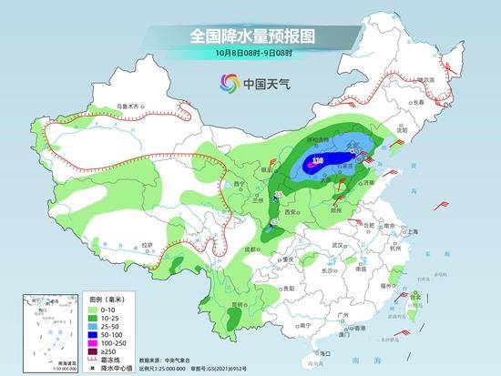 南北方气温差异大 华北等地秋雨强度或为同期少见